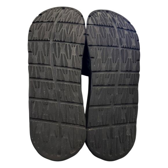 Nike Benassi Solarsoft Slide Sandals Men's Black Gray 705474-091 Slides 13 - Picture 5 of 5